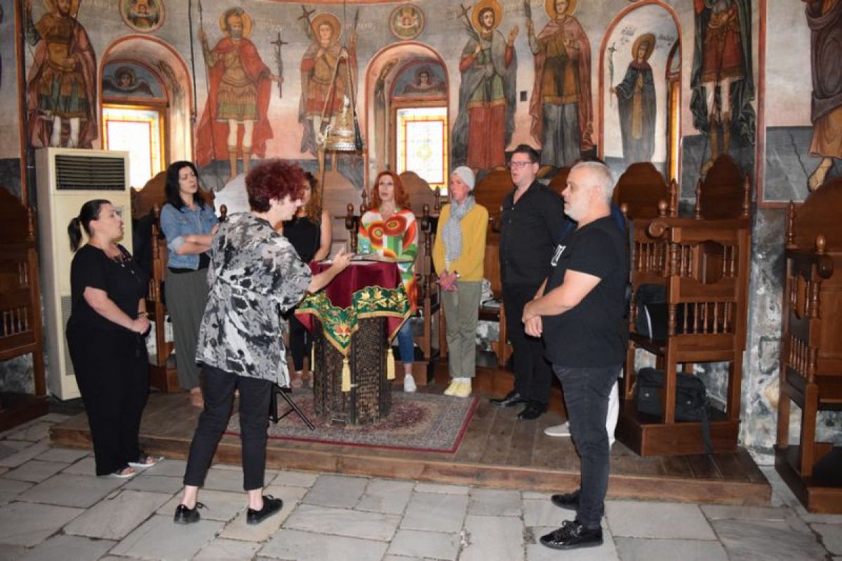 АРХИЕРЕЙСКО БОГОСЛУЖЕНИЕ И ПАНИХИДА В БАЧКОВСКИЯ МАНАСТИР