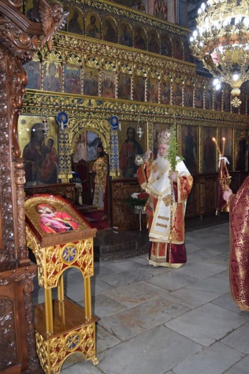 Вход Господен в Иерусалим в Бачковския манастир