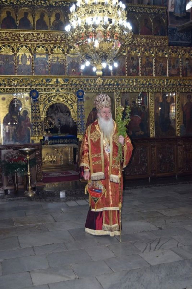 Вход Господен в Иерусалим в Бачковския манастир