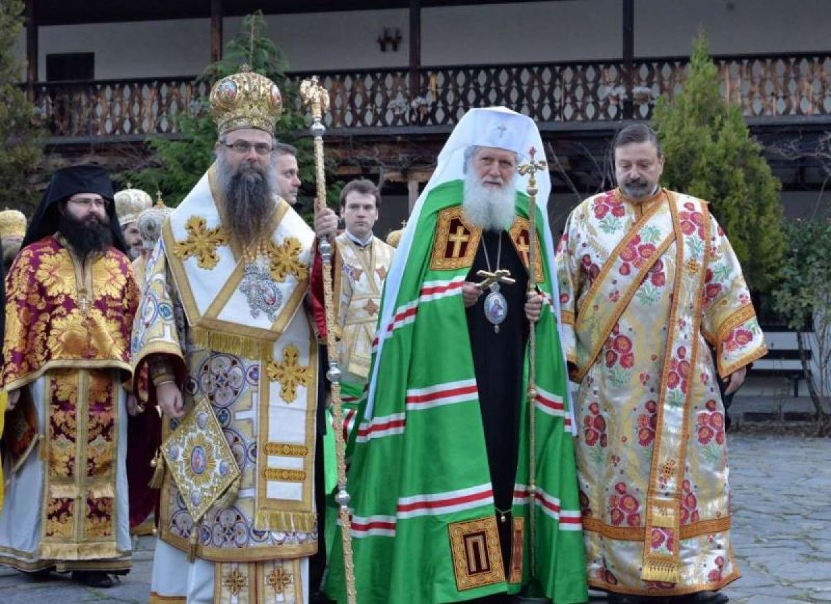 Патриарх Неофит и митрополит Николай