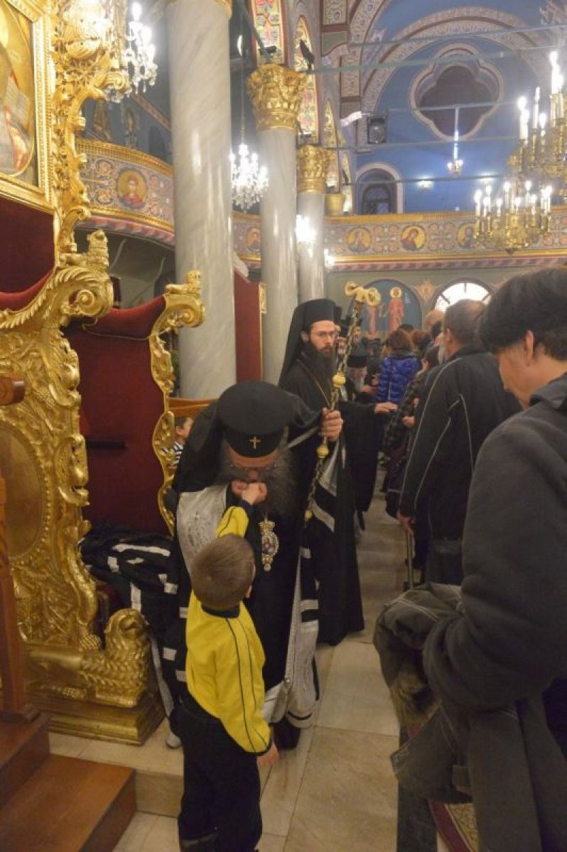 Архиерейска вечерня с чина на взаимното опрощение в Пловдив