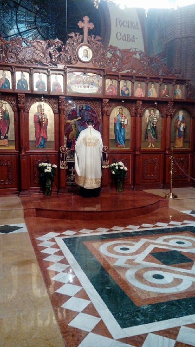 Празнична вечерня в българския храм в Берлин