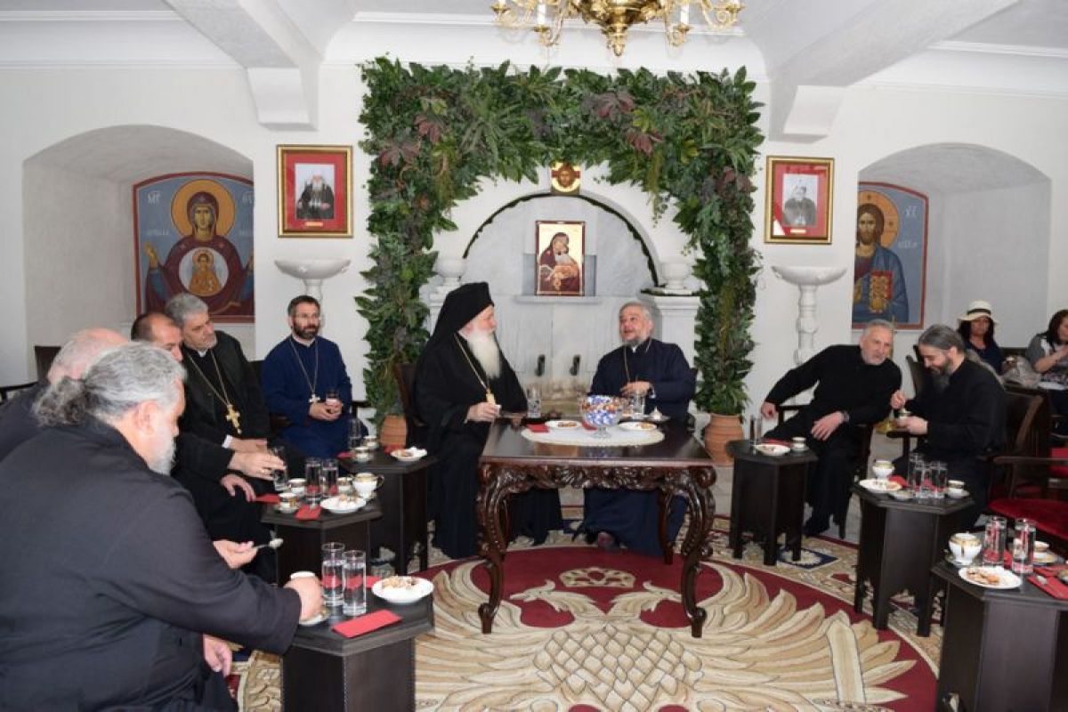 АРХИЕРЕЙСКО БОГОСЛУЖЕНИЕ И ПАНИХИДА В БАЧКОВСКИЯ МАНАСТИР