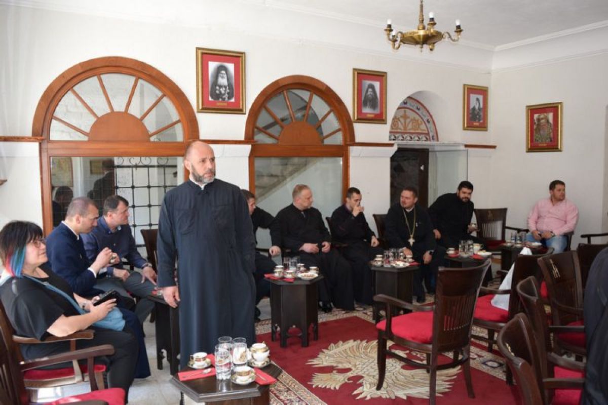 АРХИЕРЕЙСКО БОГОСЛУЖЕНИЕ И ПАНИХИДА В БАЧКОВСКИЯ МАНАСТИР