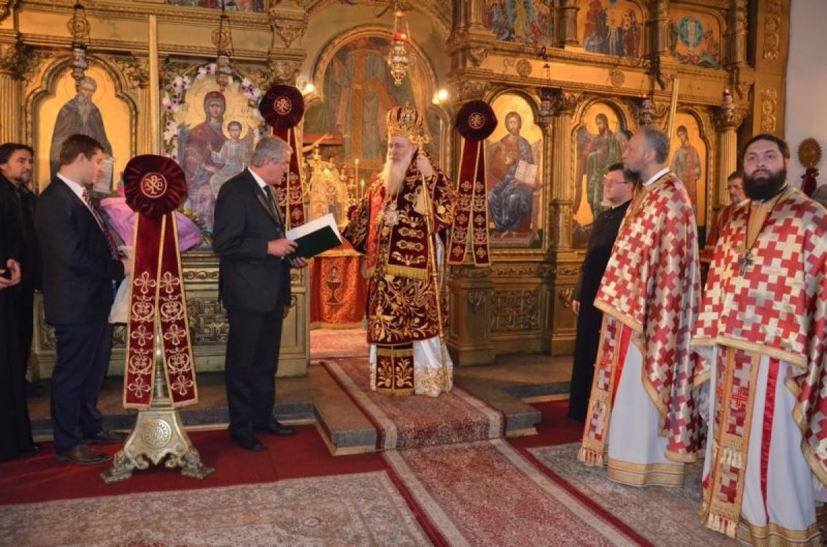 Празникът Благовещение в Софийската духовна семинария 