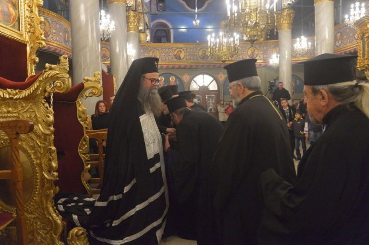 Архиерейска вечерня с чина на взаимното опрощение в Пловдив