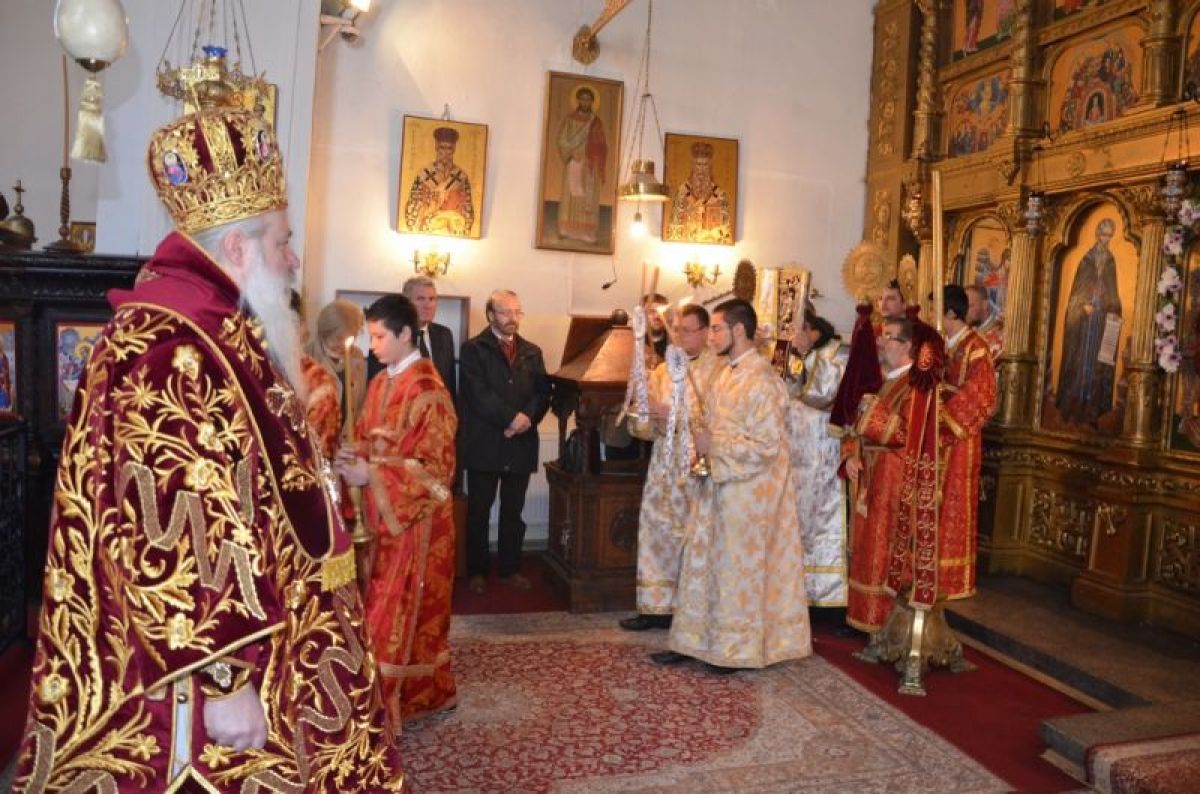 Празникът Благовещение в Софийската духовна семинария 