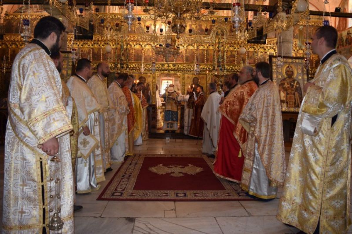 АРХИЕРЕЙСКО БОГОСЛУЖЕНИЕ И ПАНИХИДА В БАЧКОВСКИЯ МАНАСТИР
