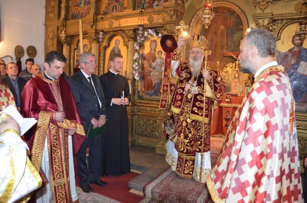 Празникът Благовещение в Софийската духовна семинария 