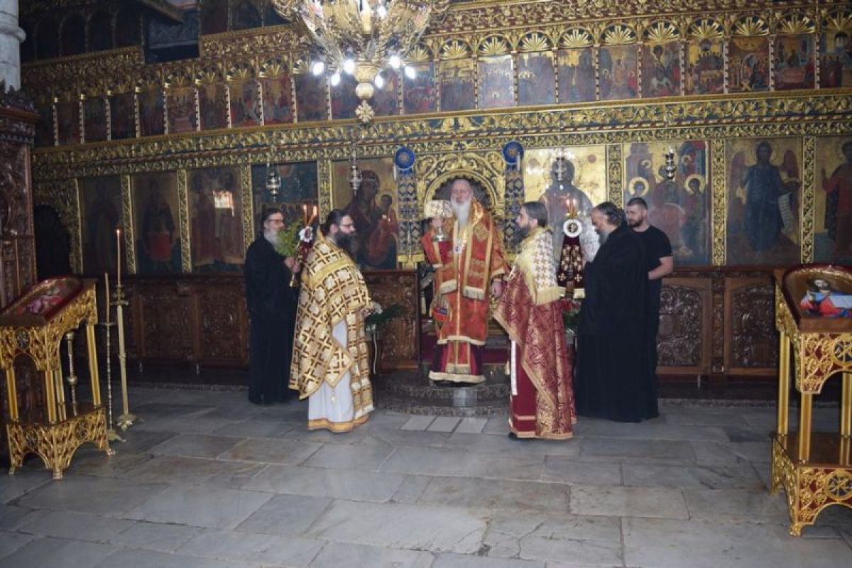 Вход Господен в Иерусалим в Бачковския манастир