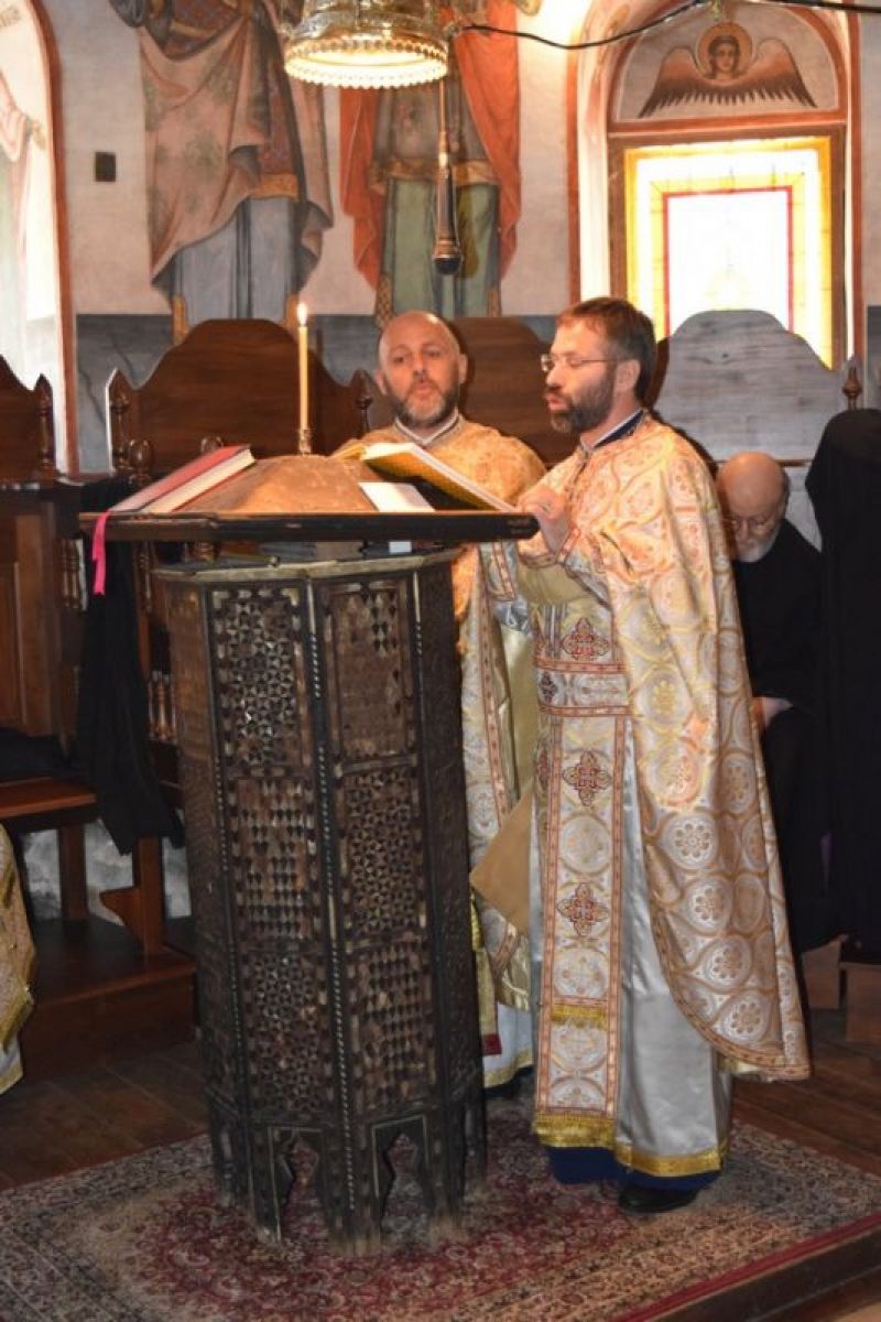 АРХИЕРЕЙСКО БОГОСЛУЖЕНИЕ И ПАНИХИДА В БАЧКОВСКИЯ МАНАСТИР