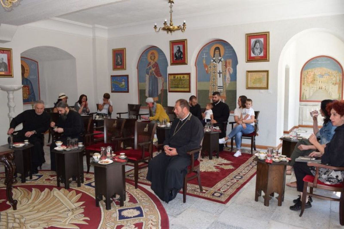 АРХИЕРЕЙСКО БОГОСЛУЖЕНИЕ И ПАНИХИДА В БАЧКОВСКИЯ МАНАСТИР