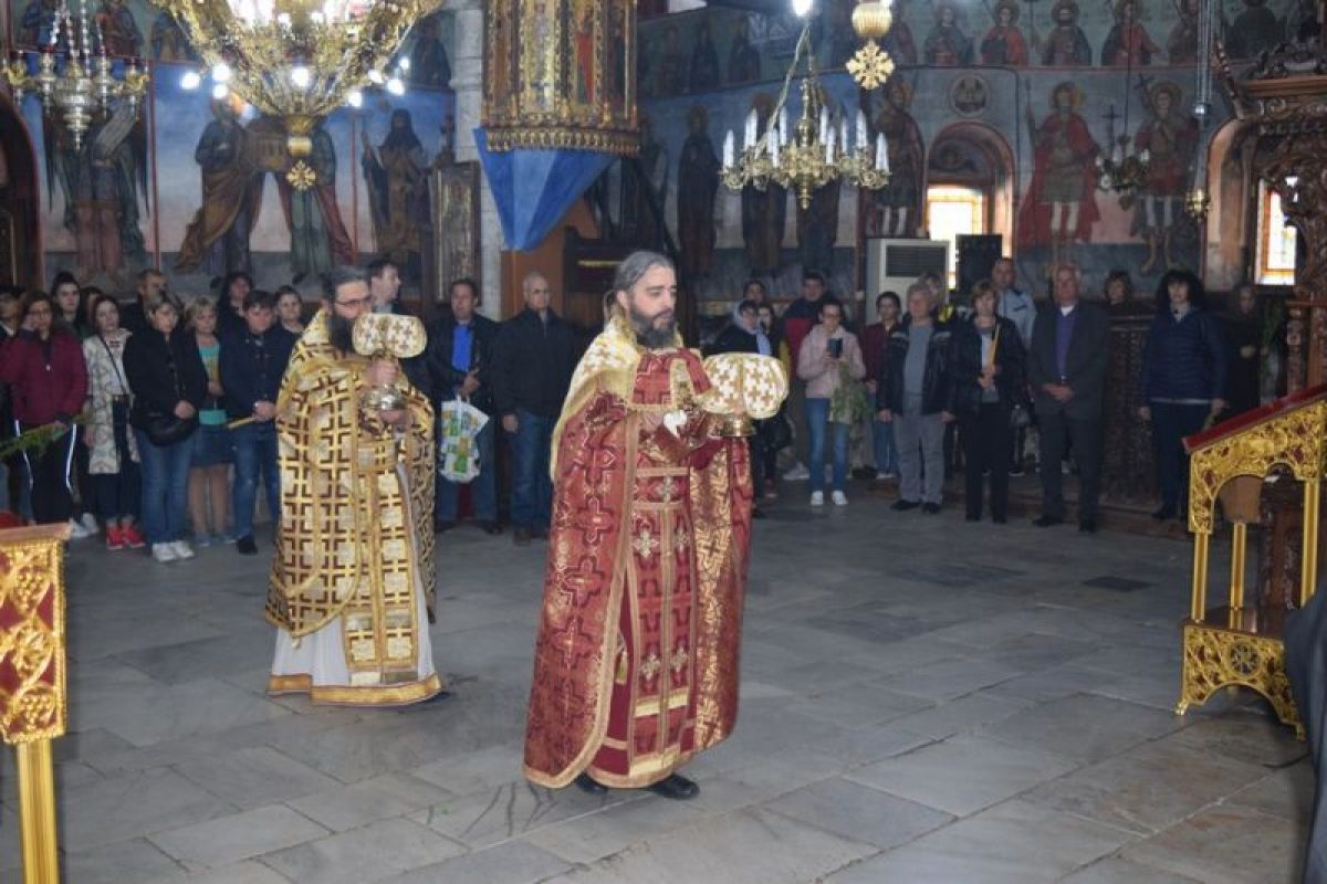 Вход Господен в Иерусалим в Бачковския манастир