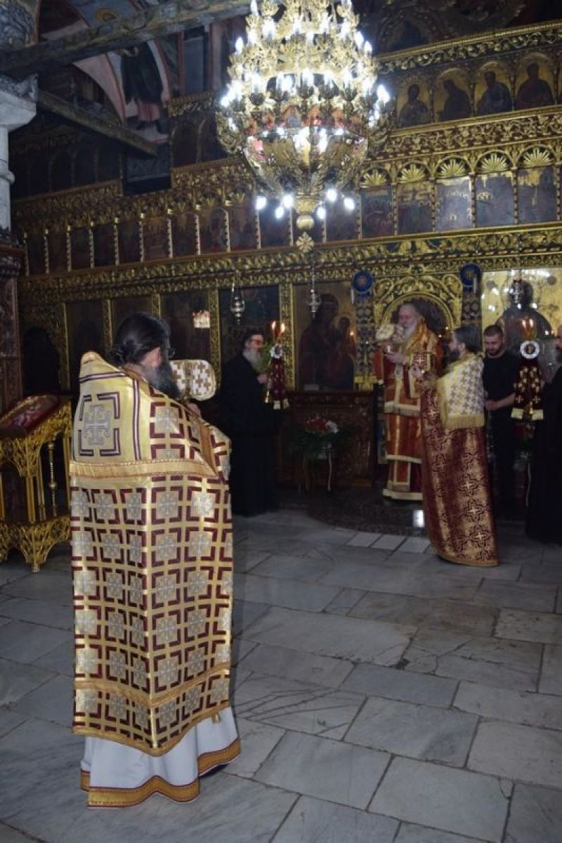 Вход Господен в Иерусалим в Бачковския манастир
