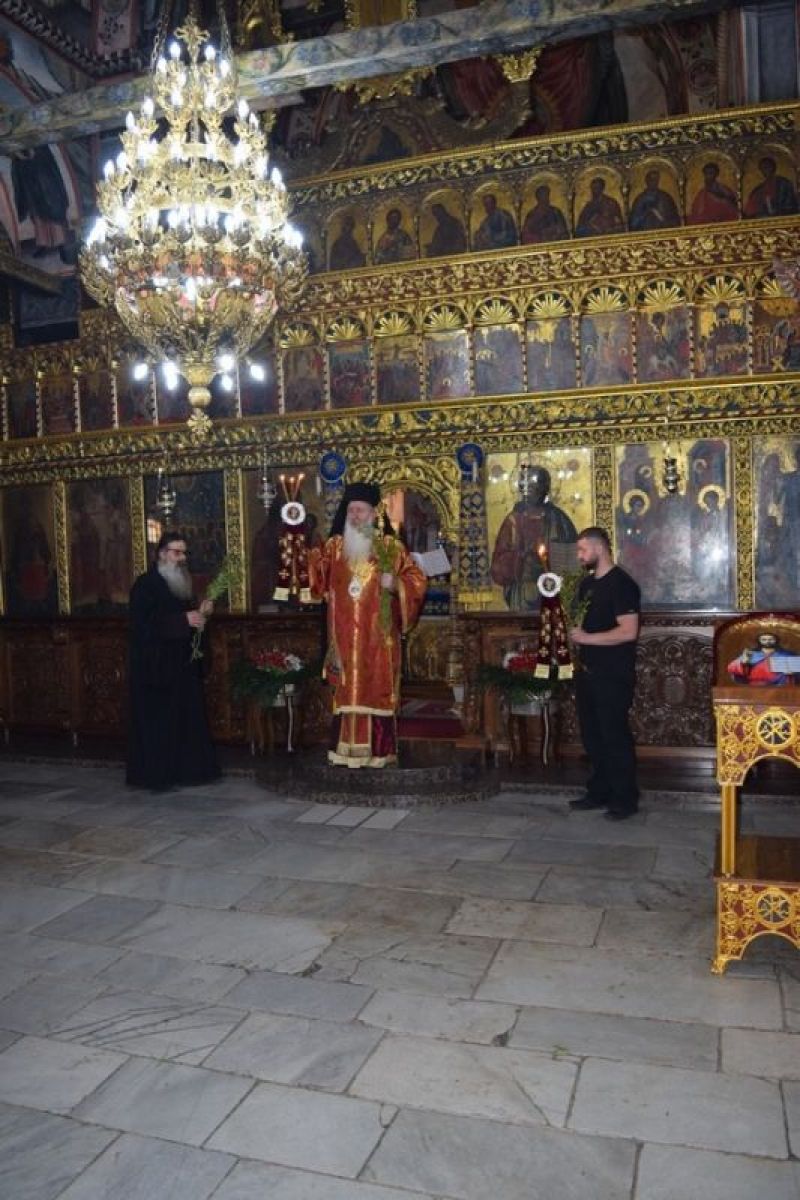 Вход Господен в Иерусалим в Бачковския манастир