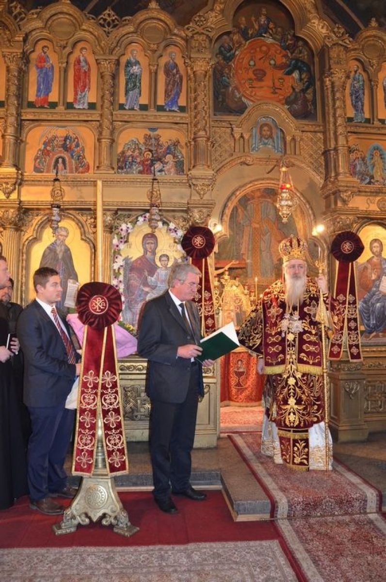 Празникът Благовещение в Софийската духовна семинария 