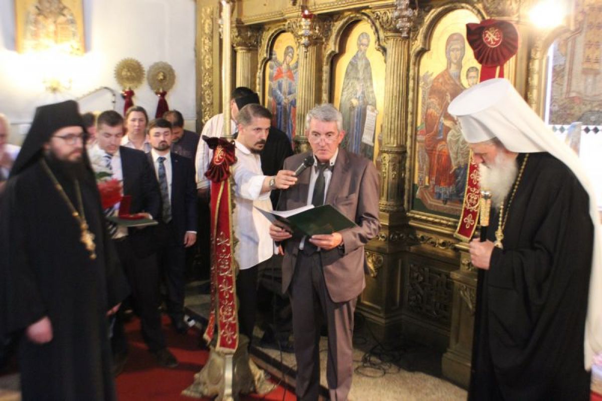 Въдворяване на новия ректор на Софийската духовна семинария
