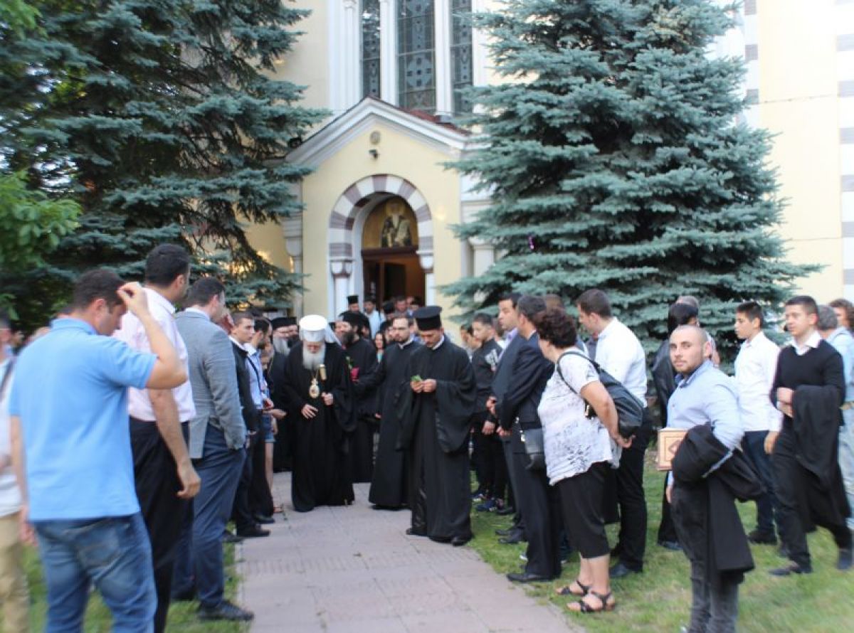 Въдворяване на новия ректор на Софийската духовна семинария