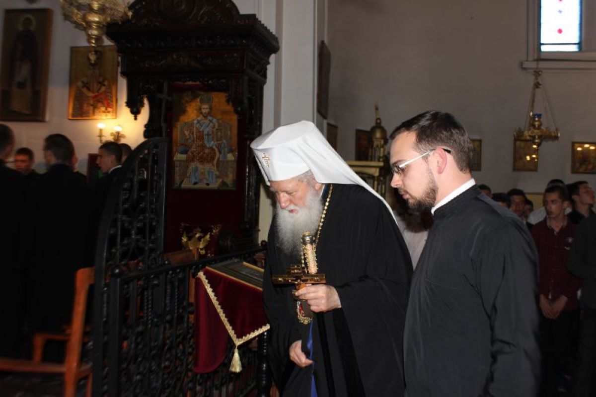 Въдворяване на новия ректор на Софийската духовна семинария