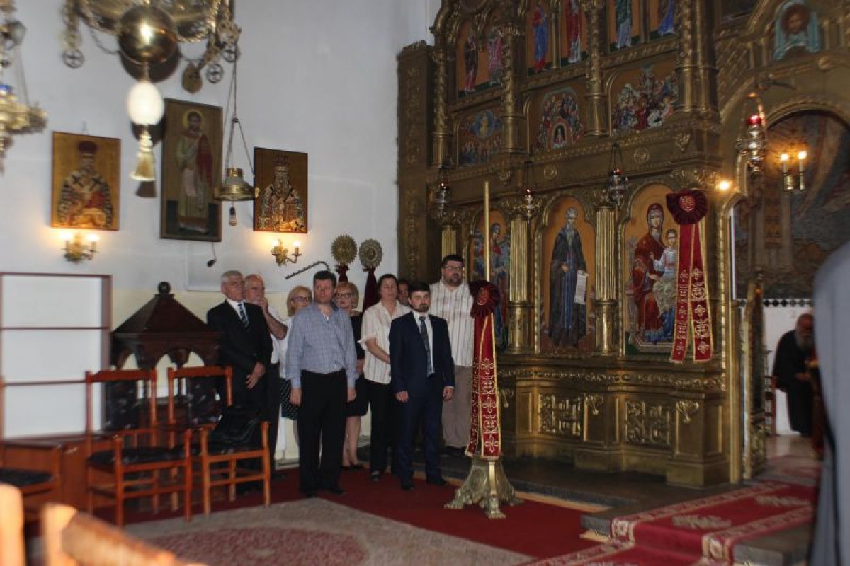Въдворяване на новия ректор на Софийската духовна семинария